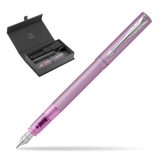 Pióro wieczne Parker Vector XL Lilac w oryginalnym pudełku Parker, zamykane etui