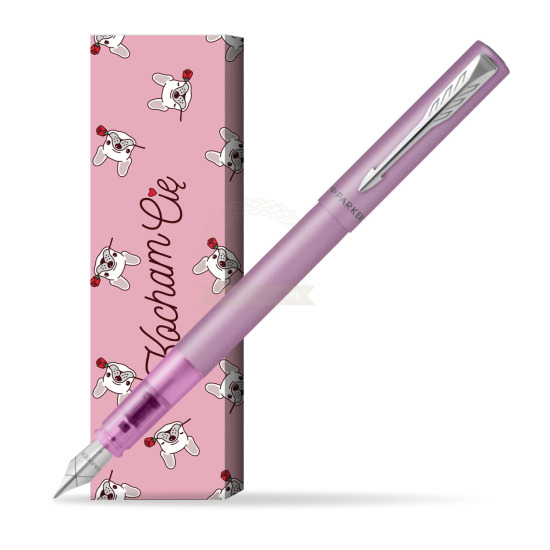 Pióro wieczne Parker Vector XL Lilac w obwolucie Sweet Rose