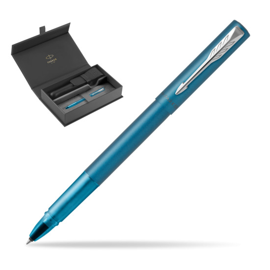 Pióro kulkowe Parker Vector XL Teal w oryginalnym pudełku Parker, zamykane etui