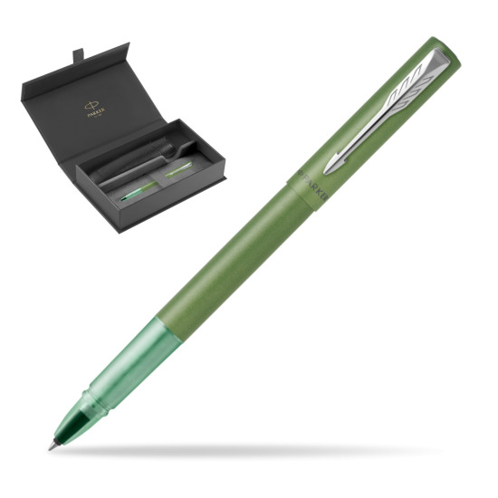 Pióro kulkowe Parker Vector XL Green w oryginalnym pudełku Parker, wsuwane etui