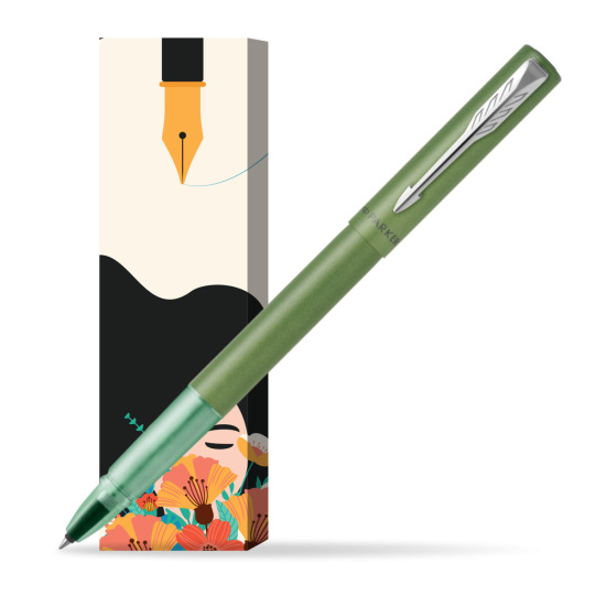 Pióro kulkowe Parker Vector XL Green w obwolucie Maki