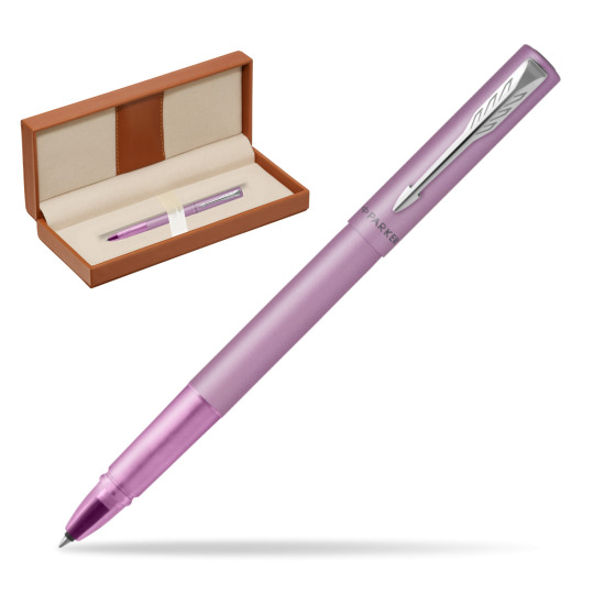 Pióro kulkowe Parker Vector XL Lilac w pudełku classic brown