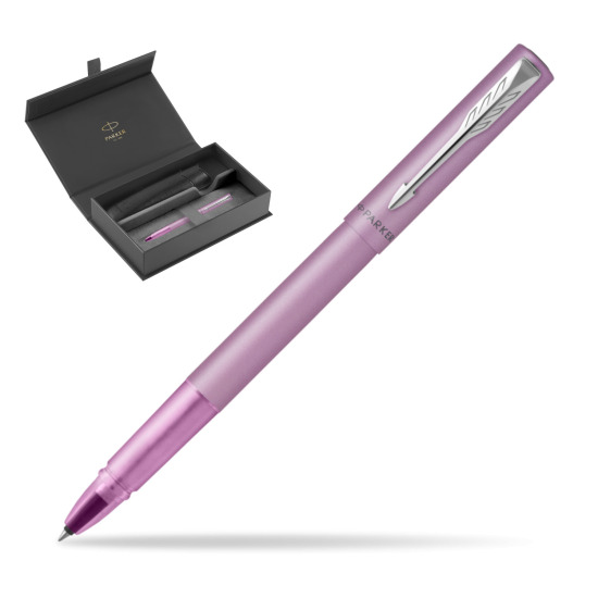 Pióro kulkowe Parker Vector XL Lilac w oryginalnym pudełku Parker, wsuwane etui