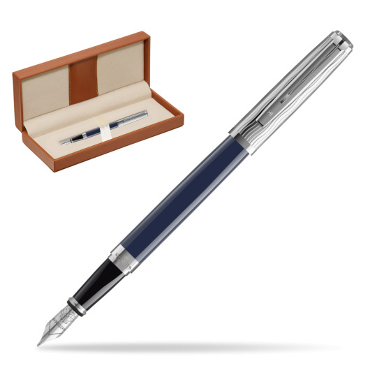 Pióro wieczne Waterman EXCEPTION L'ESSENCE DU BLUE CT w pudełku classic brown