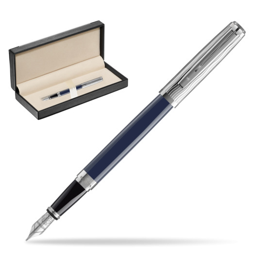 Pióro wieczne Waterman EXCEPTION L'ESSENCE DU BLUE CT w pudełku classic black