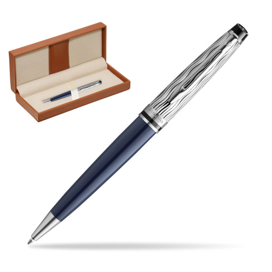 Długopis Waterman Expert L'ESSENCE DU BLUE CT w pudełku classic brown