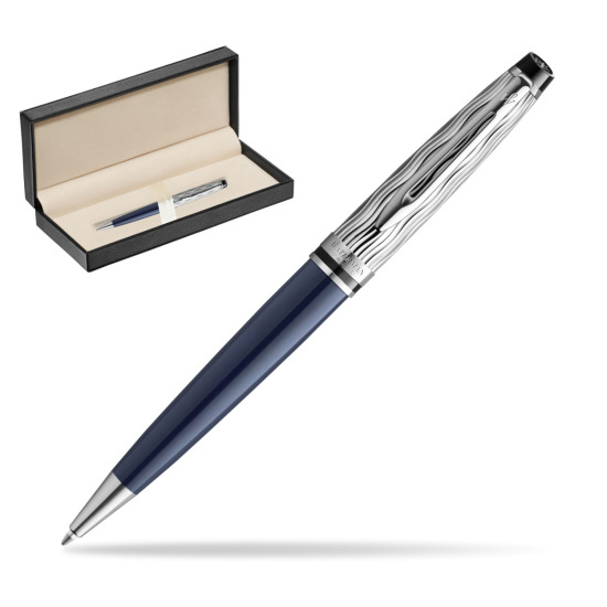 Długopis Waterman Expert L'ESSENCE DU BLUE CT w pudełku classic pure black