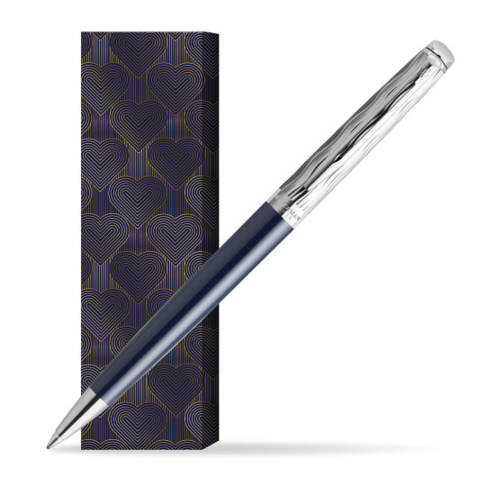 Długopis  Waterman HÉMISPHÈRE L'ESSENCE DU BLUE CT w obwolucie Glamour Love