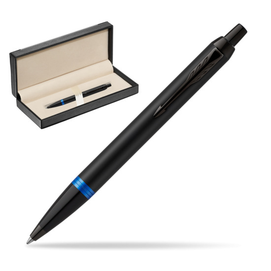 Długopis Parker IM PROFESSIONALS VIBRANT RING Marine Blue w pudełku classic black