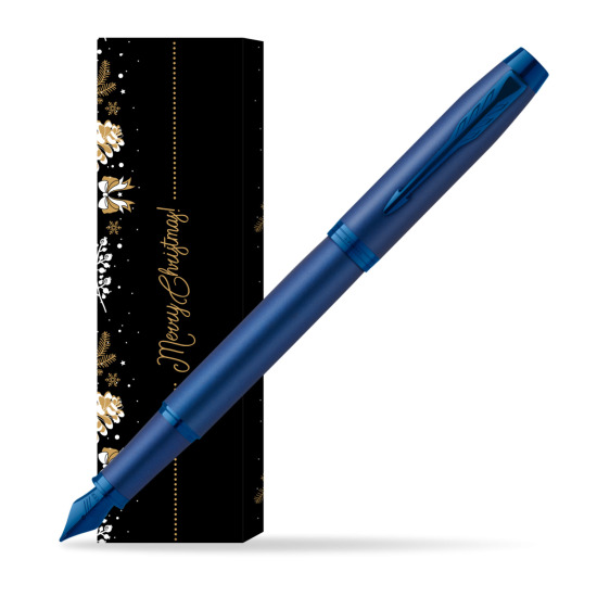 Pióro wieczne Parker IM PROFESSIONALS MONOCHROME BLUE w obwolucie Golden Tree