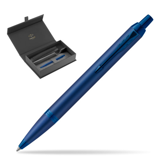 Długopis Parker IM PROFESSIONALS MONOCHROME BLUE w oryginalnym pudełku Parker, wsuwane etui