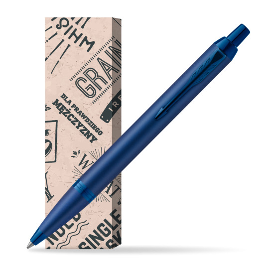 Długopis Parker IM PROFESSIONALS MONOCHROME BLUE w obwolucie Męski świat