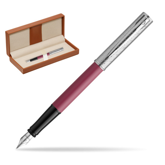 Pióro wieczne Waterman Allure Deluxe Pink w pudełku classic brown