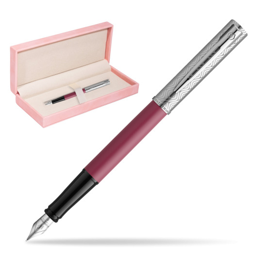 Pióro wieczne Waterman Allure Deluxe Pink w różowym pudełku zamszowym