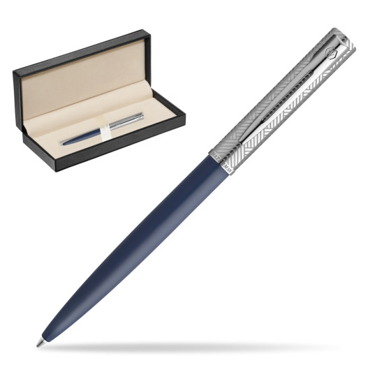 Długopis Waterman Allure Deluxe Blue w pudełku classic pure black