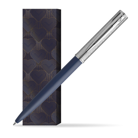 Długopis Waterman Allure Deluxe Blue w obwolucie Glamour Love