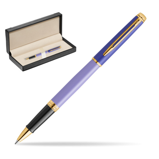 Pióro kulkowe Waterman HÉMISPHÈRE COLOR-BLOCK PURPLE w pudełku classic black