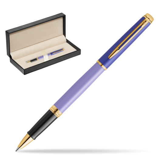 Pióro kulkowe Waterman HÉMISPHÈRE COLOR-BLOCK PURPLE w pudełku classic pure black