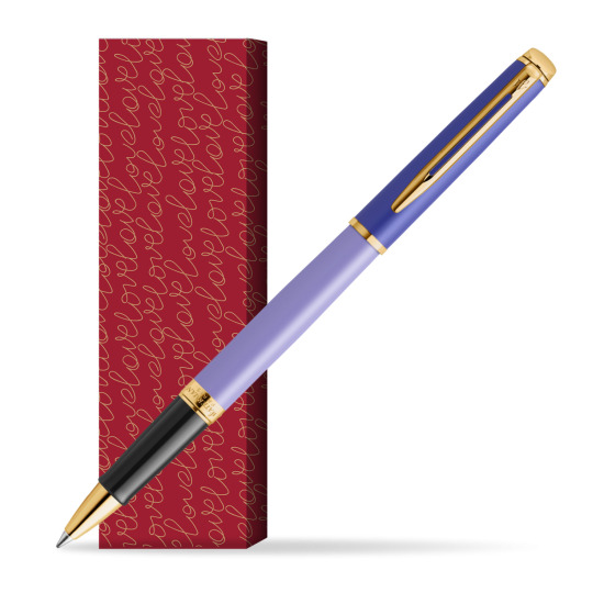 Pióro kulkowe Waterman HÉMISPHÈRE COLOR-BLOCK PURPLE w obwolucie True Love