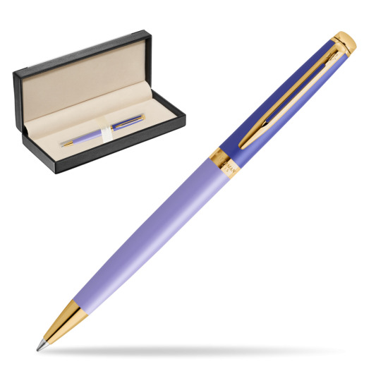 Długopis Waterman HÉMISPHÈRE COLOR-BLOCK PURPLE w pudełku classic black