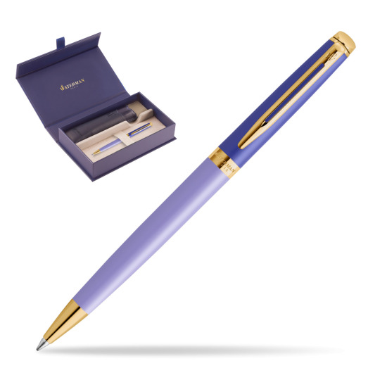 Długopis Waterman HÉMISPHÈRE COLOR-BLOCK PURPLE w oryginalnym pudełku Waterman, wsuwane etui