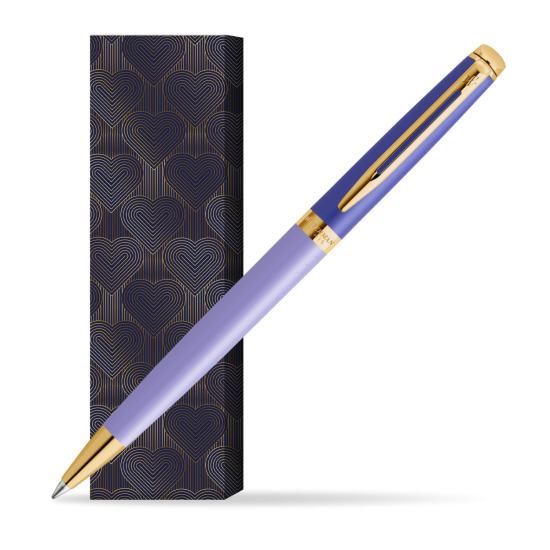 Długopis Waterman HÉMISPHÈRE COLOR-BLOCK PURPLE w obwolucie Glamour Love