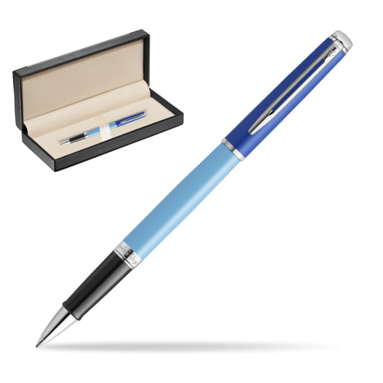 Pióro kulkowe Waterman HÉMISPHÈRE COLOR-BLOCK BLUE w pudełku classic black