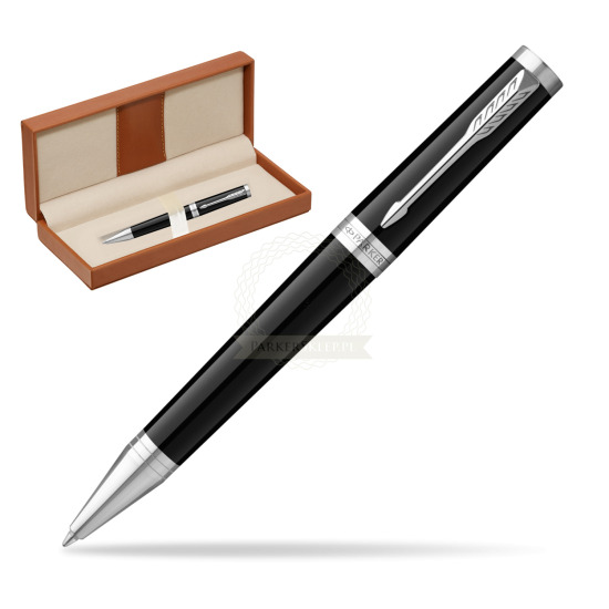 Długopis Parker Ingenuity Black CT w pudełku classic brown