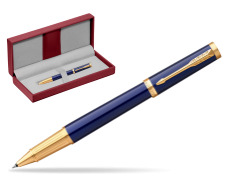 Pióro kulkowe Parker Ingenuity Blue GT w czerwonym pudełku skórzanym