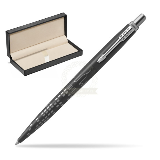 Długopis Parker JOTTER GLOBAL ICON - NEW YORK w pudełku classic pure black