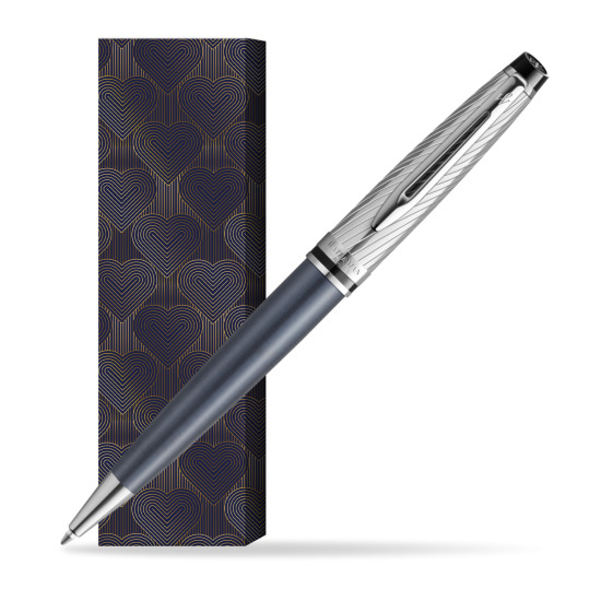 Długopis Waterman Expert Deluxe Stone Grey CT w obwolucie Glamour Love