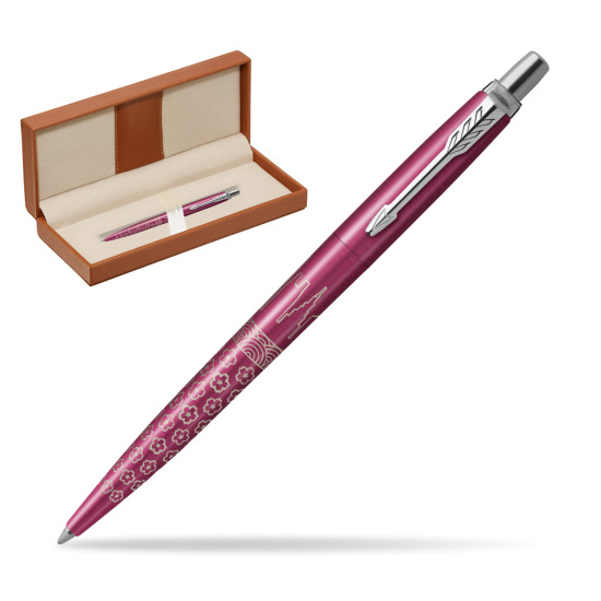 Długopis Parker JOTTER GLOBAL ICON - TOKYO w pudełku classic brown