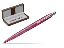 Długopis Parker JOTTER GLOBAL ICON - TOKYO w brązowym pudełku skórzanym