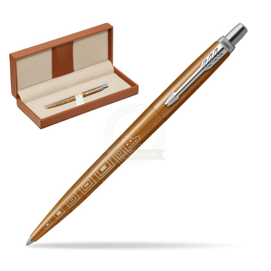 Długopis Parker JOTTER GLOBAL ICON - ROME w pudełku classic brown