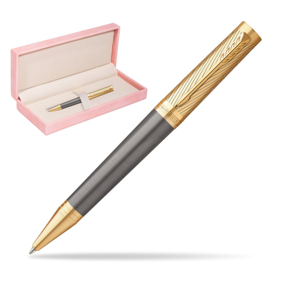 Długopis Parker Ingenuity Pioneers GT - limitowana kolekcja w różowym pudełku zamszowym