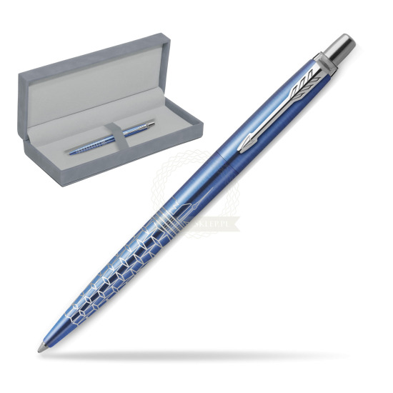 Długopis Parker JOTTER GLOBAL ICON - SEUL w szarym szarymszarymszarympudełku zamszowym