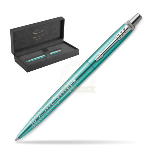 Długopis Parker JOTTER GLOBAL ICON - MIAMI w pudełku prezentowym Parker Prestige