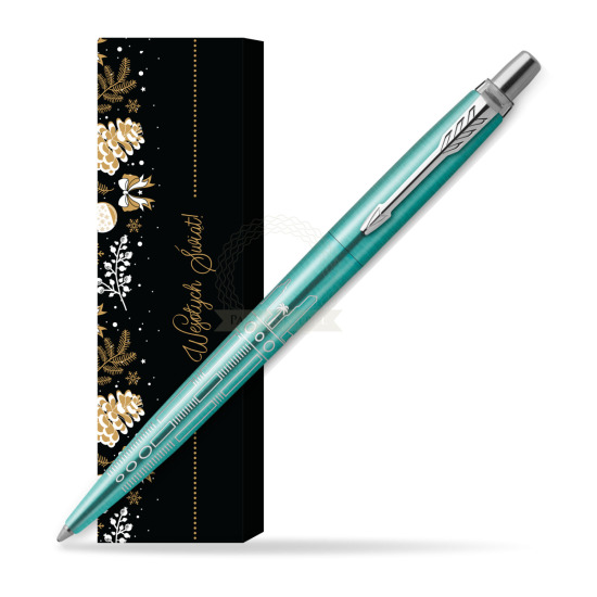 Długopis Parker JOTTER GLOBAL ICON - MIAMI w obwolucie Złota choinka