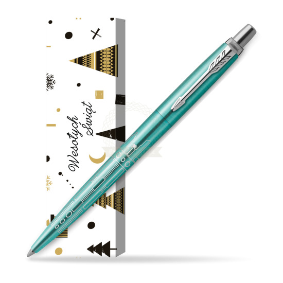 Długopis Parker JOTTER GLOBAL ICON - MIAMI w obwolucie Śnieżny dar