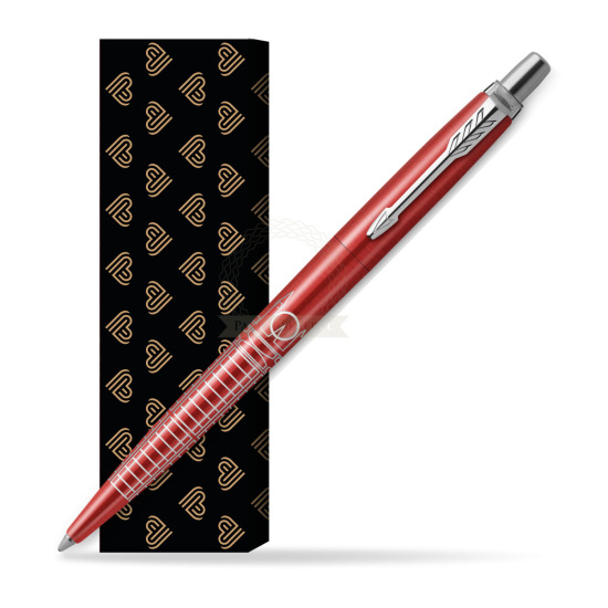 Długopis Parker JOTTER GLOBAL ICON - LONDON w obwolucie Złote Serca