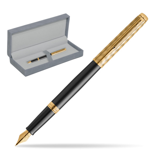 Pióro wieczne Waterman Hémisphère OPERA Collection w szarym szarymszarymszarympudełku zamszowym