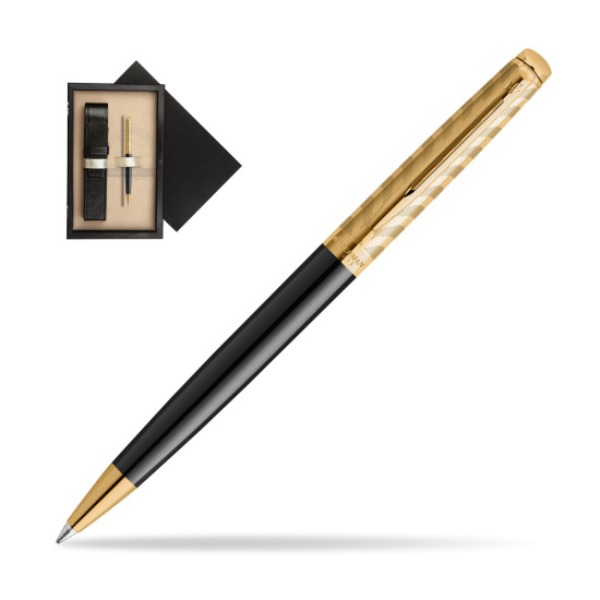 Długopis Waterman Hémisphère OPERA Collection w pudełku drewnianym Czerń Single Ecru