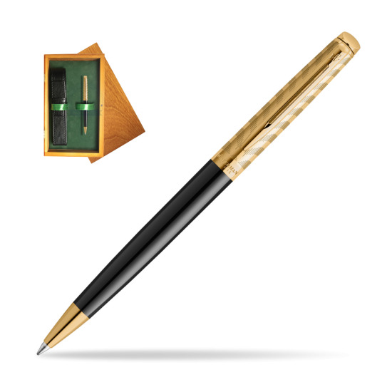 Długopis Waterman Hémisphère OPERA Collection w pudełku drewnianym Honey Single Zieleń