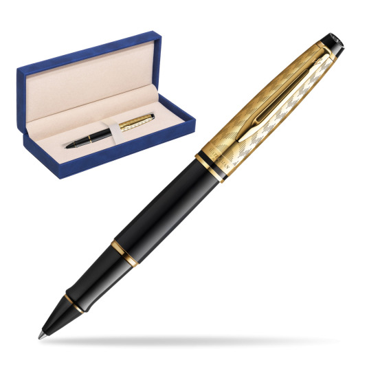 Pióro kulkowe Waterman Expert OPERA Collection w granatowym pudełku zamszowym