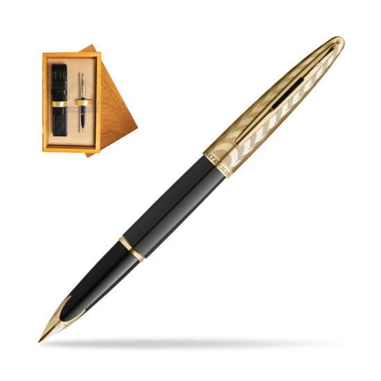Pióro wieczne Waterman Carène OPERA Collection w pudełku drewnianym Honey Single Ecru