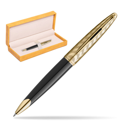 Długopis Waterman Carène OPERA Collection w żółtym pudełku zamszowym
