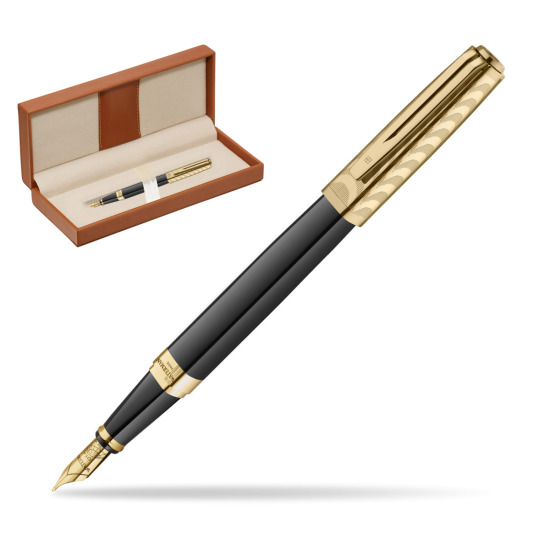 Pióro wieczne Waterman Exception OPERA Collection 18K w pudełku classic brown