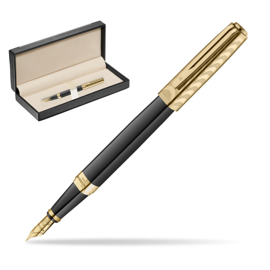 Pióro wieczne Waterman Exception OPERA Collection 18K w pudełku classic black