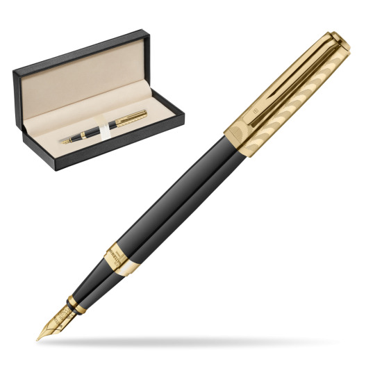 Pióro wieczne Waterman Exception OPERA Collection 18K w pudełku classic pure black