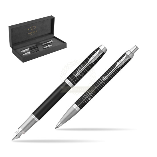 Zestaw prezentowy Parker pióro wieczne + długopis PREMIUM LEGACY OF FLIGHT w pudełku prezentowym Parker Prestige